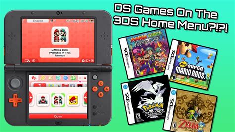 ds on 3ds|ds roms on 3ds homebrew.